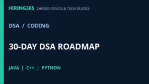 DSA Roadmap for Freshers: 30-Day Coding Interview Preparation Plan (2026)