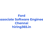 Ford Associate Software Engineer Hiring in Chennai | 0–2 Years